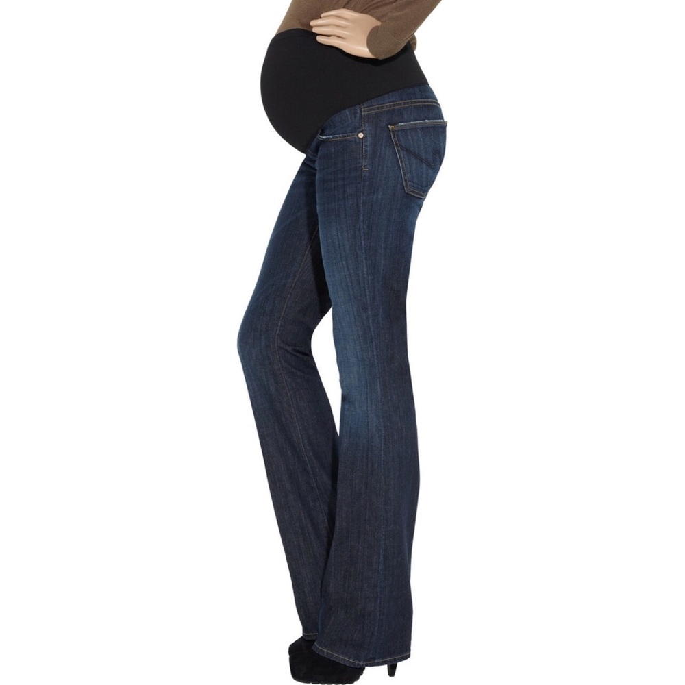 Citizens Of Humanity Dark Blue Boot Cut Jeans